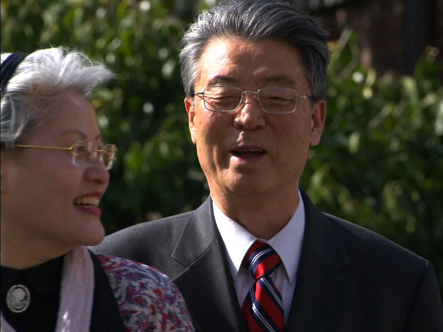 Professor and Mrs. Kim
